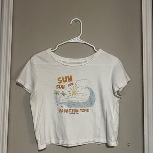 Aerie graphic baby tee
